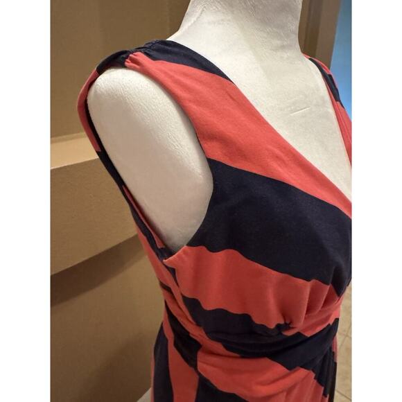 Lilly Pulitzer Sloane Maxi Dress, Pink/Navy Stripe Size M - Picture 5 of 8